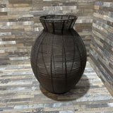 Crate & Barrel Kent Wire Vase ACCESSORIES 7d10.5h