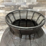 Crate & Barrel Kent Wire Vase ACCESSORIES 7d10.5h