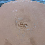 Terra Cotta Chip & Dip Bowl By Brett Borner USA ACCESSORIES 10.5d2.5h