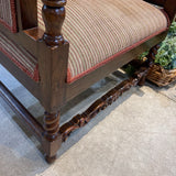 English Barley Twist Armchair CHAIR 26w28d38h