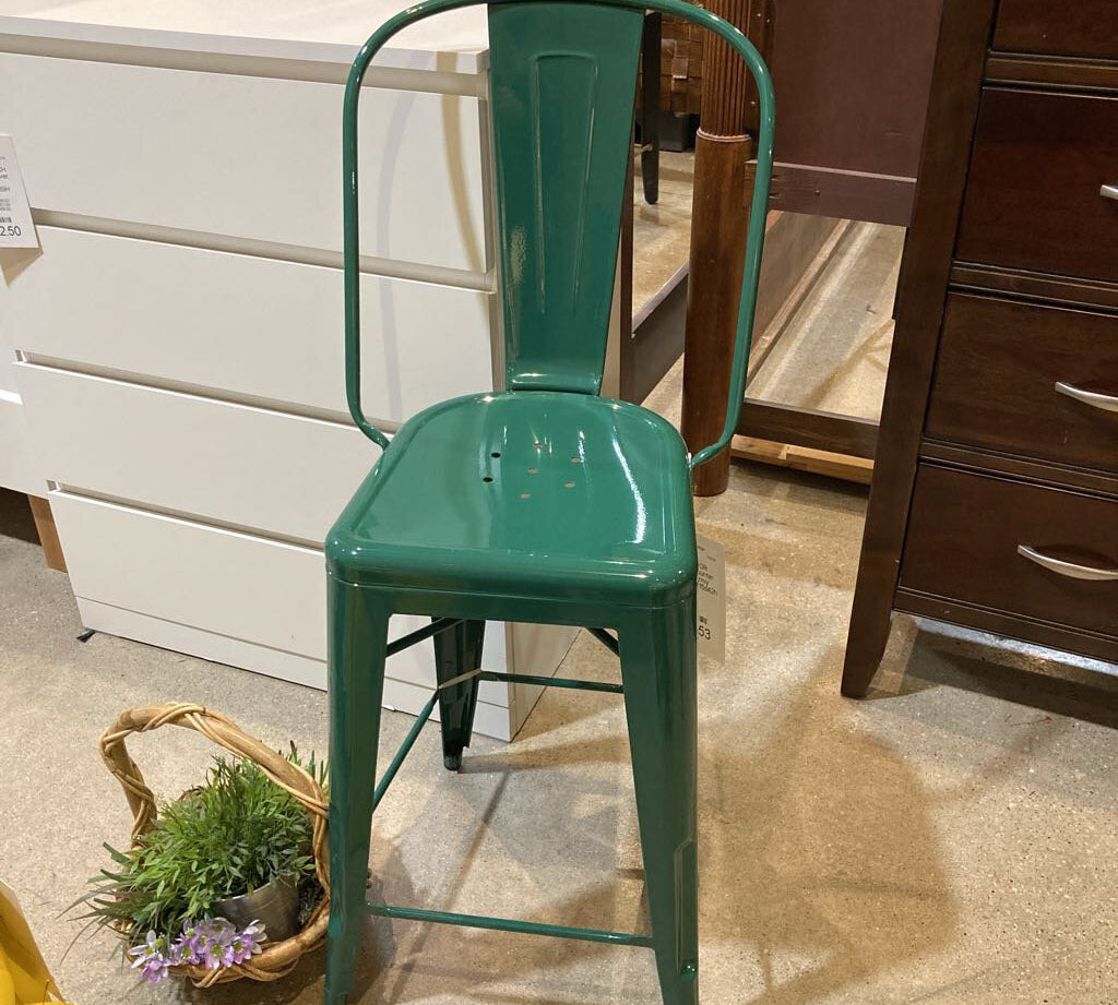 Marais Counter Stool OUTDOOR Army Green 17w15d42h