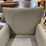 Upholstered Host Armchair w/ Tapered Legs CHAIR 25w23d34h