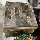 Distressed Tuscan Scroll Leg END/SIDE TABLE 27w27d27h
