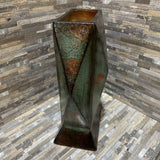 Rustic Geometric Vase ACCESSORIES 10w6d16h