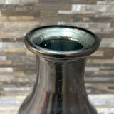 Recycled Silver Glass Vase ACCESSORIES 7d12h