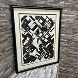 Vorticism Framed Print ART WORK 23x28