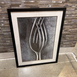"Two Forks" Bob Carlos Clarke Framed Print ART WORK 25x33
