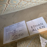 Ethan Allen Upholstered Patterned Wingback w/ Nailhead Trim LOUNGE CHAIRS 31w33d47h