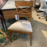 Ethan Allen X-Back Occasional Chair DINING CHAIRS 21w18d36hX