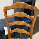 Ethan Allen French Country Ladder Back DINING CHAIRS 20w19d41h