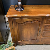 Ethan Allen French Country 4-Drawer BUFFET/SIDEBOARD 68w19.5d31h