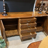 Ethan Allen French Country 4-Drawer BUFFET/SIDEBOARD 68w19.5d31h