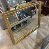 Ornate Gilt Framed Rectangular Mirror MIRRORS 46x35