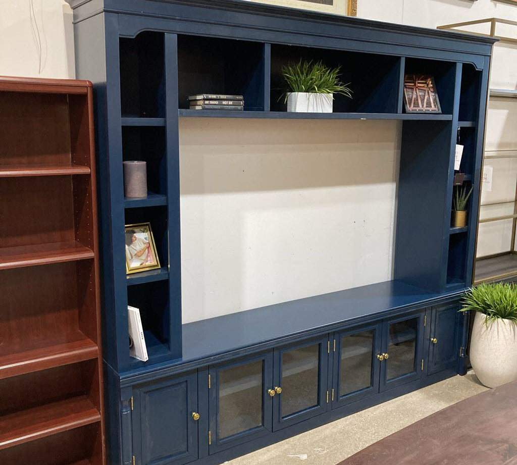 Virginia Blue Entertainment Center FURNITURE 96w17d86h