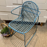 Tate Armchair OUTDOOR Blue Ivy 21w19d32h