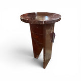 Safavieh Devlin Marble Drink Table SIDE TABLE 12d20h