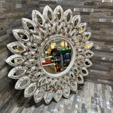 Weathered Sunburst Wall Mirror MIRRORS 18d