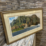 Framed Hawaii Painting ART WORK 38x22