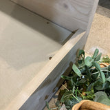 Restoration Hardware Callum Queen Bed BEDS Weathered White 63w83d38h