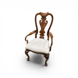 Splat Back Queen Anne Style Captain DINING CHAIRS 22w20d42h