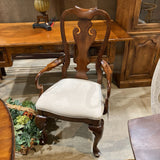 Splat Back Queen Anne Style Captain DINING CHAIRS 22w20d42h