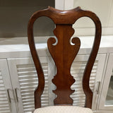 Splat Back Queen Anne Style DINING CHAIRS 20w20d42h