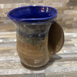 Signed Studio Art Pottery "Hug Mug" ACCESSORIES 4.5Wx5H