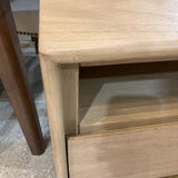 Halmstad 2-Drawer NIGHTSTAND Blonde Oak 24w18d24h