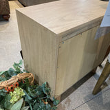 Halmstad 2-Drawer NIGHTSTAND Blonde Oak 24w18d24h