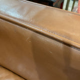 Divani Chateau d'ax 3-Seat Leather Track Arm SOFA 80w39d33h
