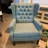 Upholstered Fabric Wingback CHAIR 30w26d40h