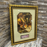 Ornate Framed Still Life w/ Poem ART WORK 16x22