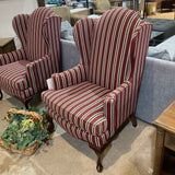Walter E. Smithe Windmere Upholstered Wingback CHAIR 29w27d42h