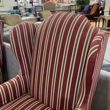 Walter E. Smithe Windmere Upholstered Wingback CHAIR 29w27d42h