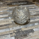 Kosta Boda Medium Clear Crystal Votive ACCESSORIES 4d2.5h
