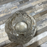 Kosta Boda Medium Clear Crystal Votive ACCESSORIES 4d2.5h