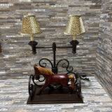 Western Style Equestrian Lamp TABLE LAMP 15w8d23h