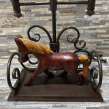 Western Style Equestrian Lamp TABLE LAMP 15w8d23h