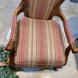 Walter E. Smithe Louis XV Style Padded Armchair CHAIR 26w28d42h