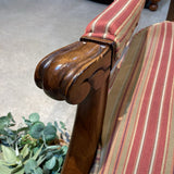 Walter E. Smithe Louis XV Style Padded Armchair CHAIR 26w28d42h