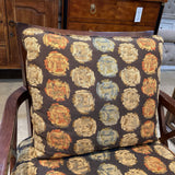 Walter E. Smithe Patterned Armchair CHAIR 27w27d34h
