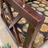 Walter E. Smithe Patterned Armchair CHAIR 27w27d34h