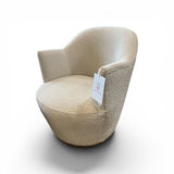 Four Hands Aurora Swivel CHAIR Knoll Natural Boucle 26w31.5d31h