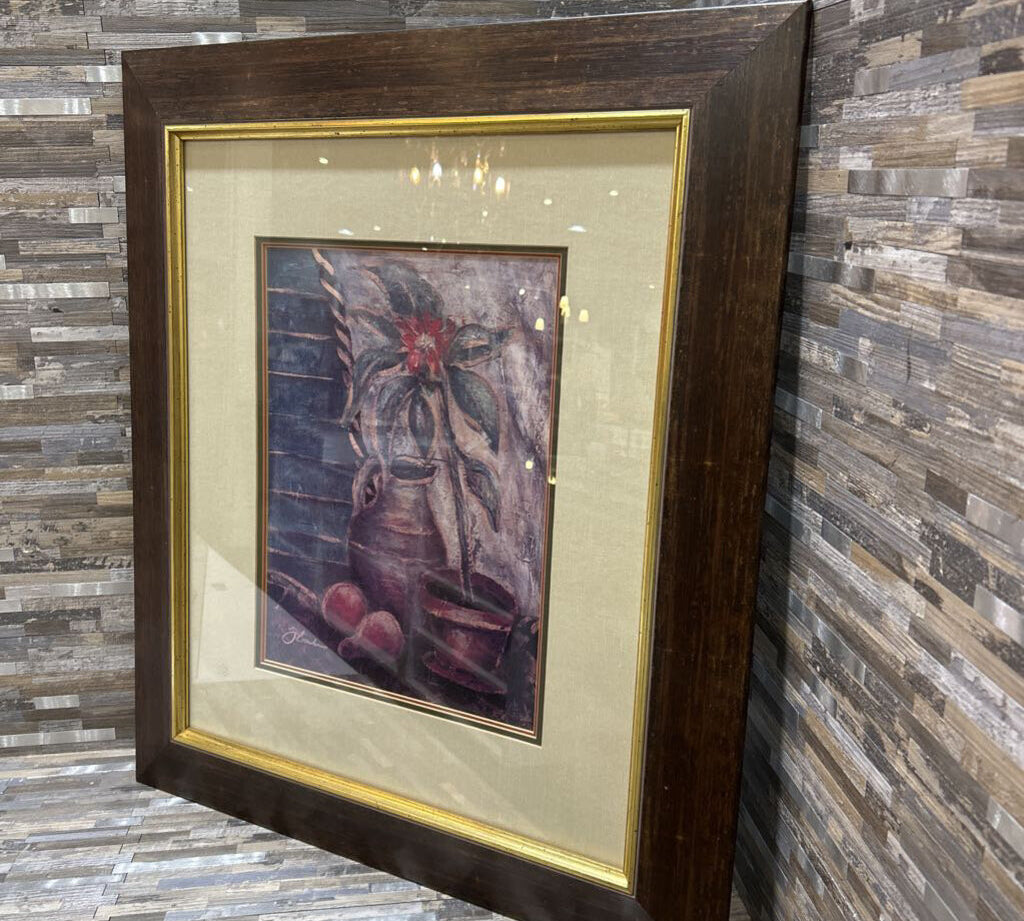 MCM Framed Still Life ART WORK 26x30