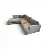 West Elm Haven Two-Piece SECTIONAL Gray 108w88d24h