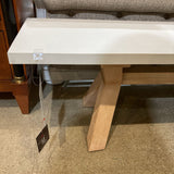 Composite & Eucalyptus Bench OUTDOOR 74w14d18h