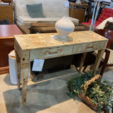 Kai Burl 2-Drawer CONSOLE TABLE 45w14d31h