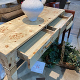 Kai Burl 2-Drawer CONSOLE TABLE 45w14d31h