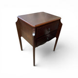 Wilshire 2-Drawer END/SIDE TABLE 22w18d27h