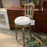 Jarnot Mirrored Swivel Stool BAR/COUNTER STOOL 18d45h